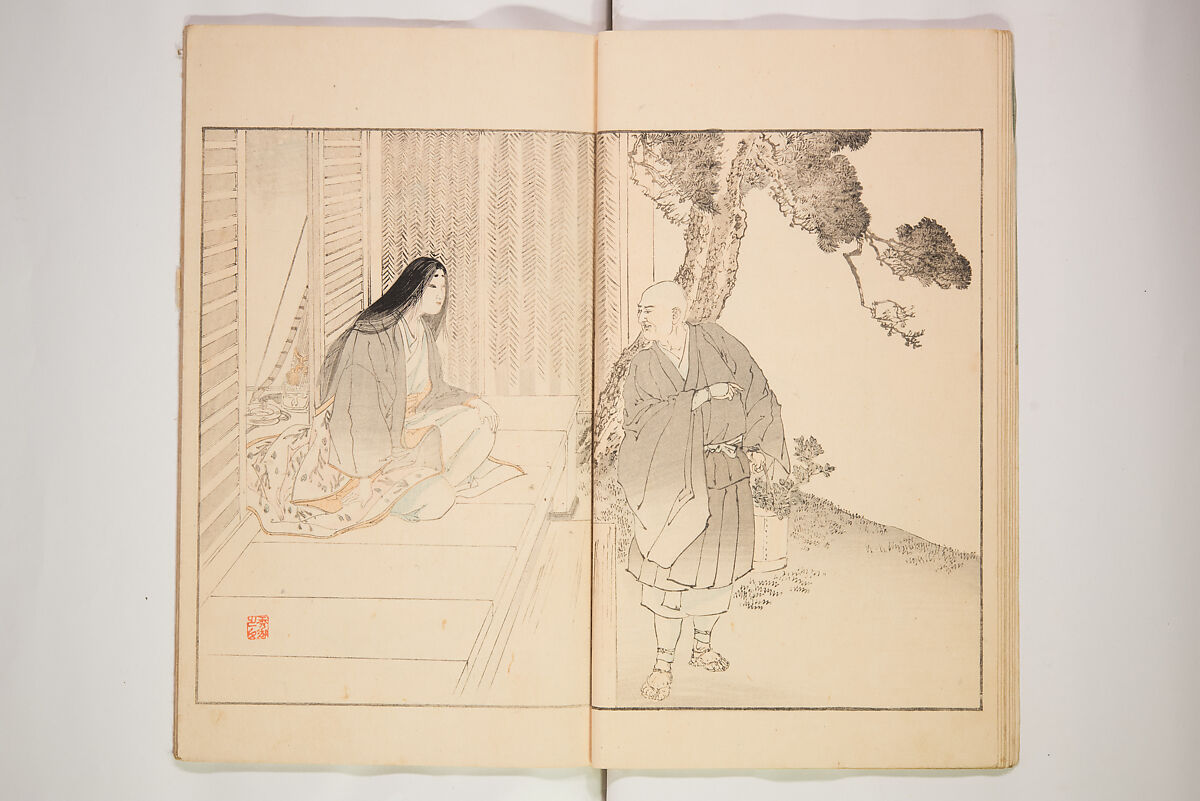 Illustrated Journal of Japanese History no. 1-10 (Nihon Rekishi Gaho) 日本歴史画報（にほんれきしがほう）, Matsumoto Fūko 松本楓湖 (Japanese, 1840–1923), Set of ten volumes, Japan