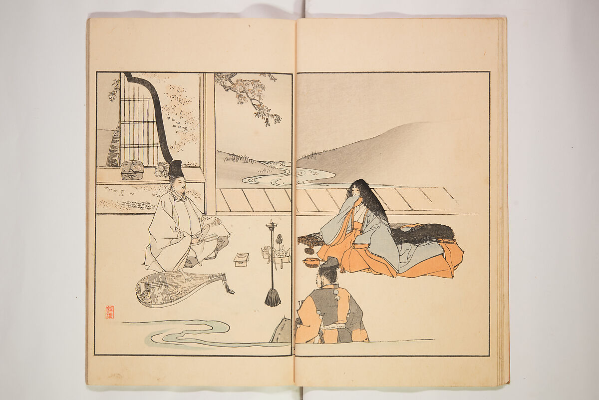 Illustrated Journal of Japanese History no. 1-10 (Nihon Rekishi Gaho) 日本歴史画報（にほんれきしがほう）, Matsumoto Fūko 松本楓湖 (Japanese, 1840–1923), Set of ten volumes, Japan