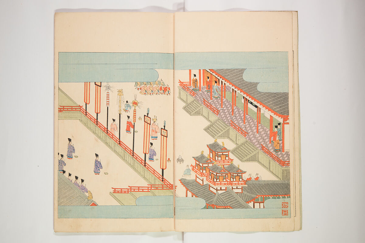 Illustrated Journal of Japanese History no. 11-13 (Kokusho Gaho: Nihon Rekishi Gaho) 国史画報: 日本歴史画報（こくしがほう: にほんれきしがほう）, Matsumoto Fūko 松本楓湖 (Japanese, 1840–1923), Ink on paper, Japan