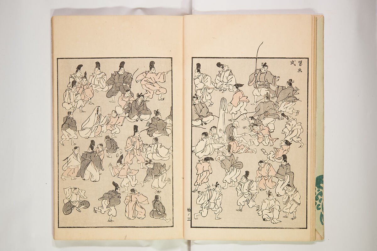 Chiyomigusa (Book on Design) ちよみくさ, Three volumes, Japan