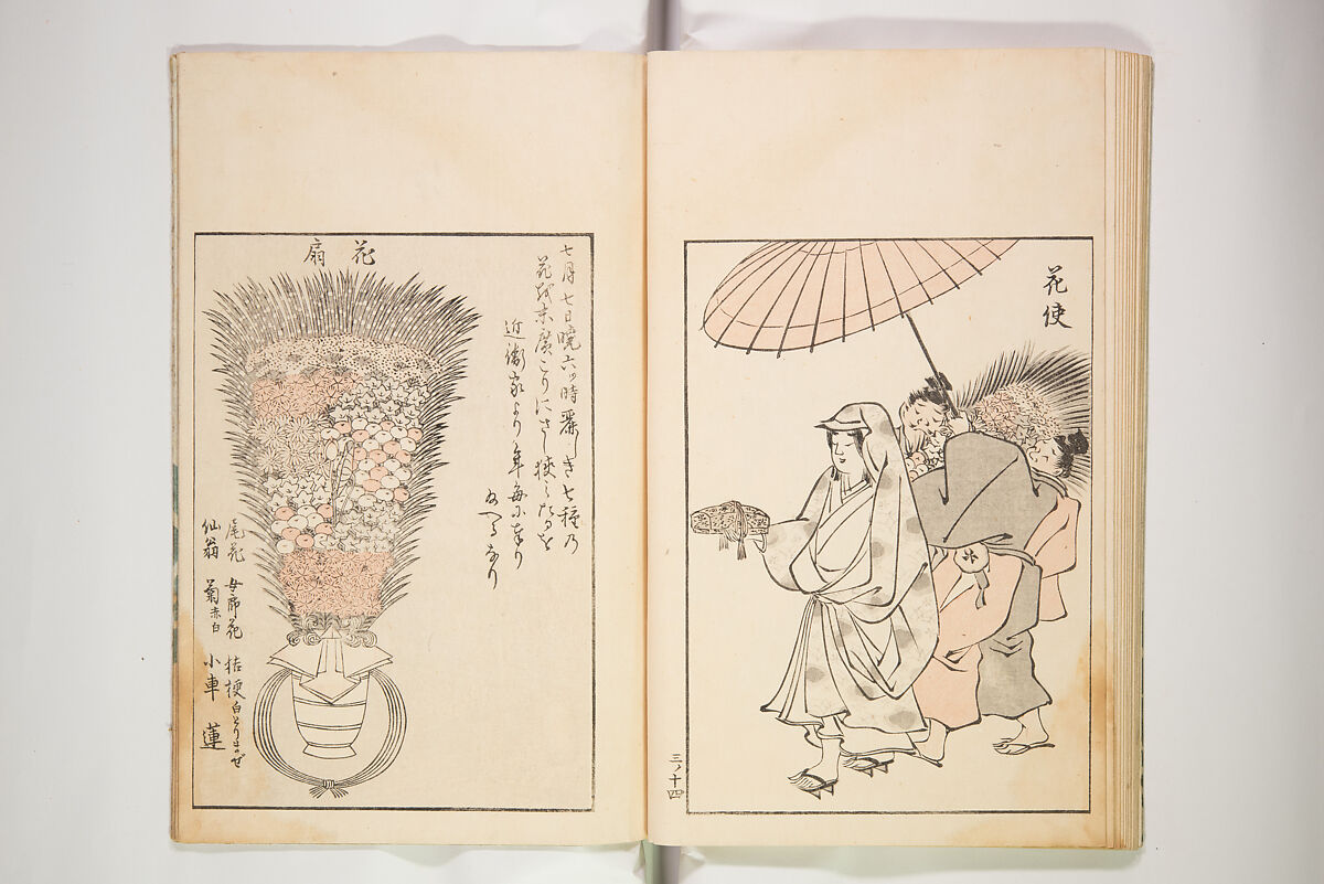 Chiyomigusa (Book on Design) ちよみくさ, Three volumes, Japan