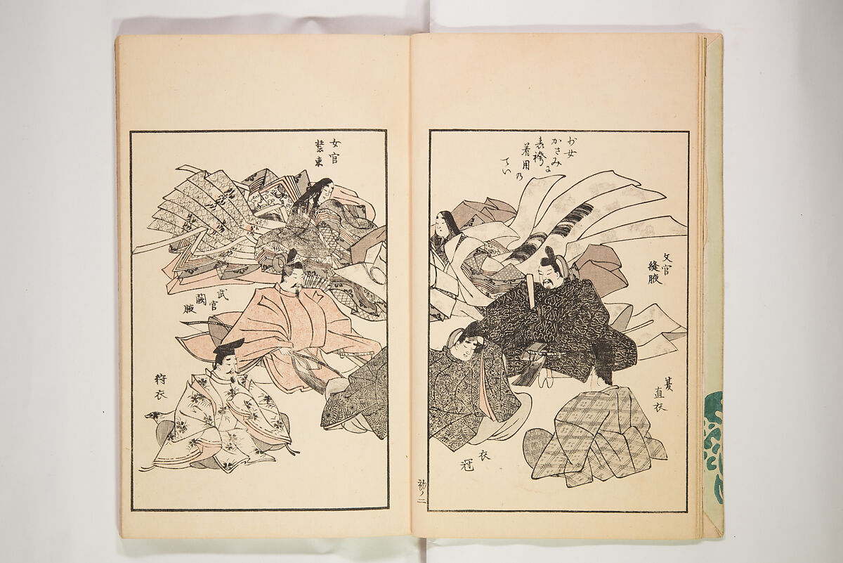 Chiyomigusa (Book on Design) ちよみくさ, Three volumes, Japan 