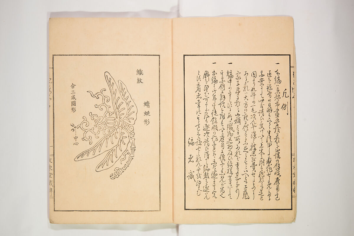 New Ideas for Designs (Shin’an ishō chigozakura) 新案意匠知古佐久良 （しんあんいしょうちござくら）, Ink on paper, Japan