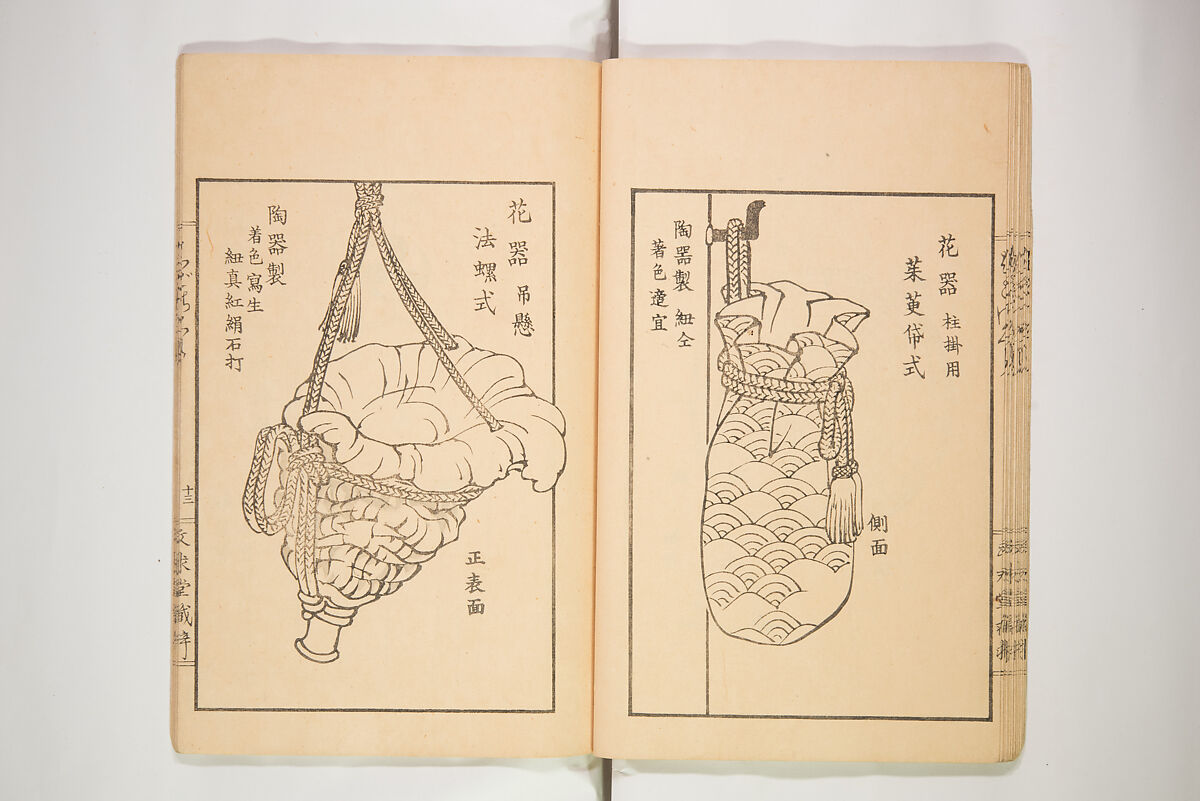 New Ideas for Designs (Shin’an ishō chigozakura) 新案意匠知古佐久良 （しんあんいしょうちござくら）, Ink on paper, Japan