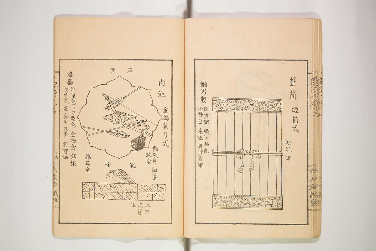 New Ideas for Designs (Shin’an ishō chigozakura) 新案意匠知古佐久良 （しんあんいしょうちござくら）, Ink on paper, Japan