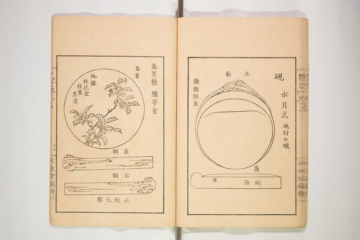 New Ideas for Designs (Shin’an ishō chigozakura) 新案意匠知古佐久良 （しんあんいしょうちござくら）, Ink on paper, Japan