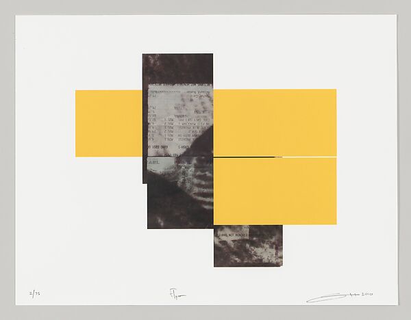 Flyer, Steve Karlik (American, born Portland, Oregon, 1960), Inkjet print 