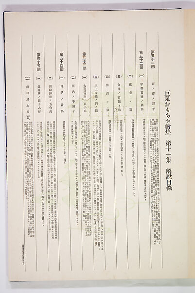 Kyosen’s Collected Illustrations of Japanese Toys (Kyōsen Omocha-shū) 巨泉おもちゃ集第１１−２０集（きょせんおもちゃしゅう）, Kawasaki Kyosen 川崎巨泉 (Japanese, 1877–1942), Ink on paper, Japan