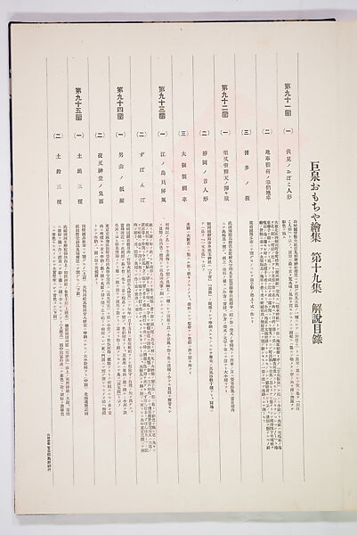 Kyosen’s Collected Illustrations of Japanese Toys (Kyōsen Omocha-shū) 巨泉おもちゃ集第１１−２０集（きょせんおもちゃしゅう）, Kawasaki Kyosen 川崎巨泉 (Japanese, 1877–1942), Ink on paper, Japan