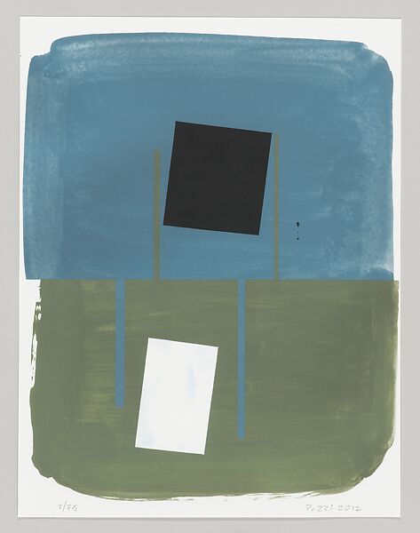 Summer Noon, Lucio Pozzi (American, born Milan, Italy, 1935), Inkjet print 