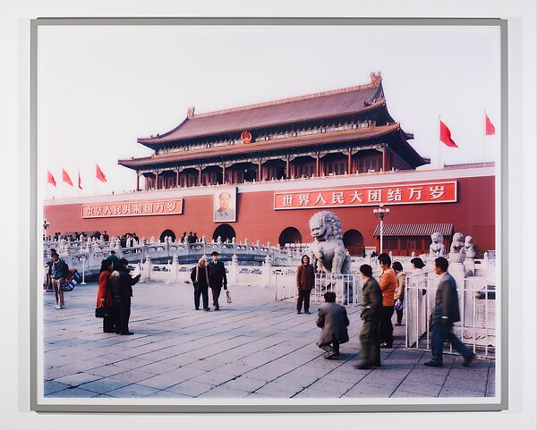 Tien An Men, Beijing, Thomas Struth (German, born Geldern, 1954), Chromogenic print 