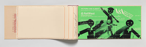 Cheque Book, Mikhail Karasik (Russian, born Leningrad (St. Petersburg), 1953-2017, St. Petersburg), Lithography; 4/15