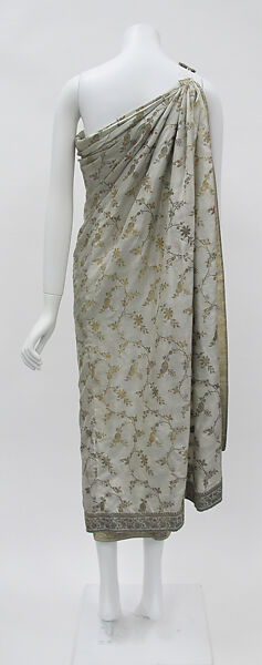 Dress, House of Balenciaga (French, founded 1937), silk, metal, French