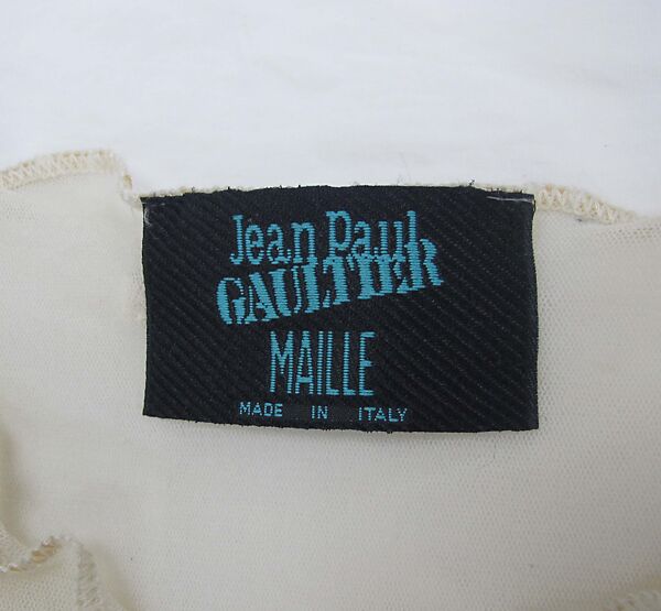 Dress, Jean Paul Gaultier (French, born 1952), synthetic, French