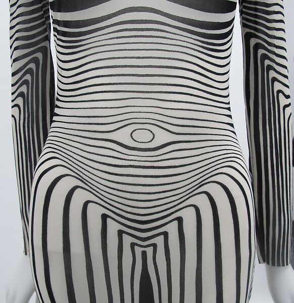 Dress, Jean Paul Gaultier (French, born 1952), synthetic, French