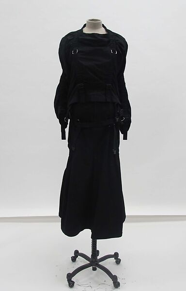 Ensemble, Junya Watanabe (Japanese, born 1961), cotton, metal, Japanese