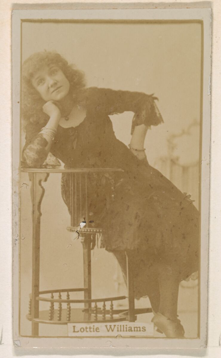 Issued By Kinney Brothers Tobacco Company Lottie Williams From The Actresses Series N245