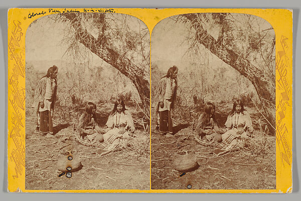 The Old Man Comes on the Scene, John K. Hillers (American (born Germany), 1843–1925), Albumen silver print from glass negative 