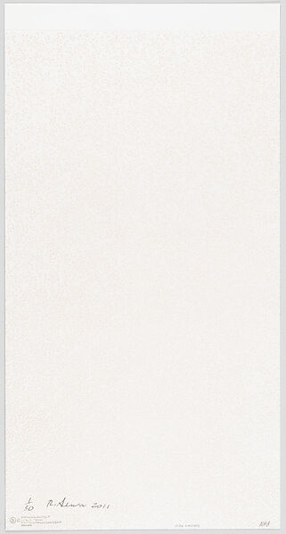 Riser, Richard Serra (American, San Francisco, California 1938–2024 Orient, New York), Etching