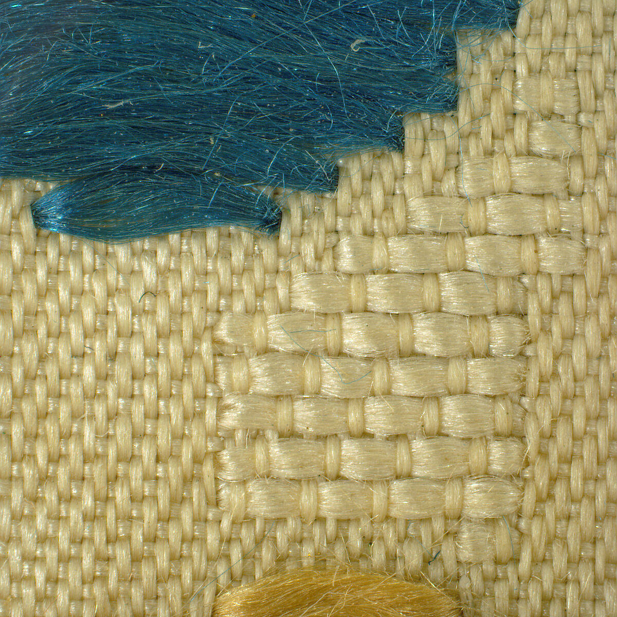 Fragment, Twill-weave silk with brocading in silk and supplementary weft patterning in silk (karaori), Japan