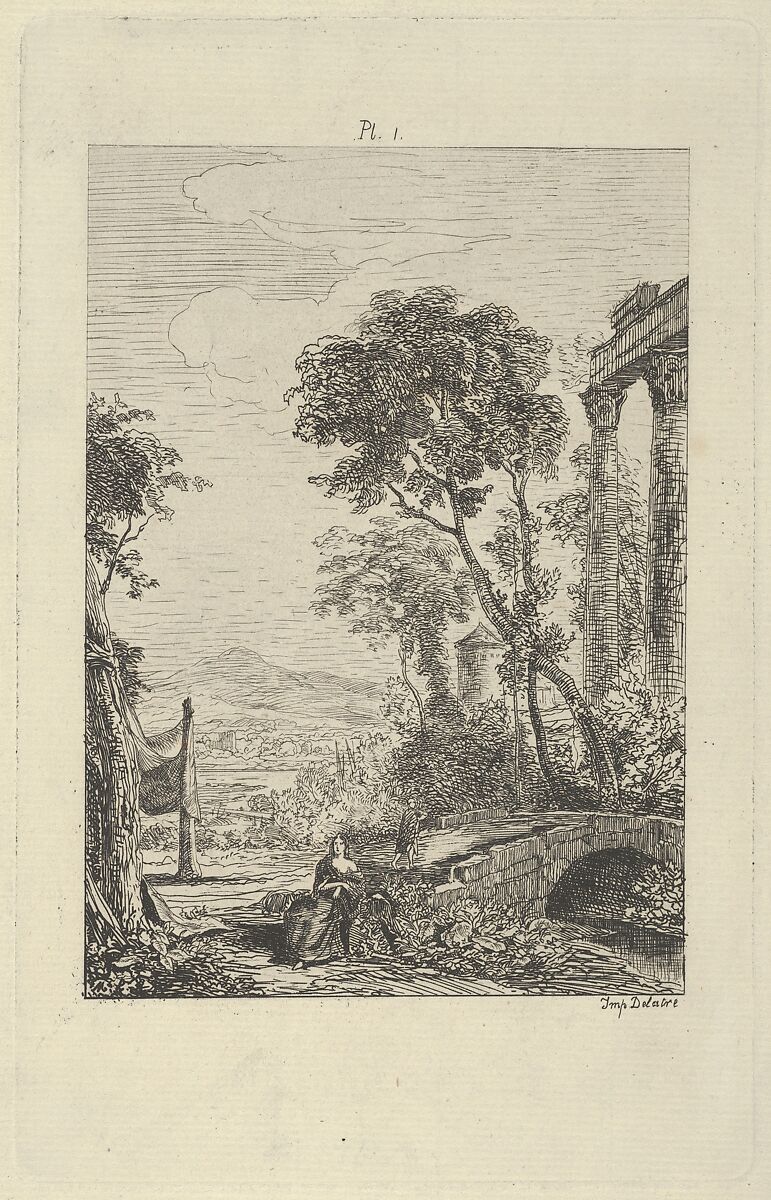 Plate 1 for "Treatise on Etching", Maxime-François-Antoine Lalanne (French, Bordeaux 1827–1886 Nogent-sur-Marne), Etching 