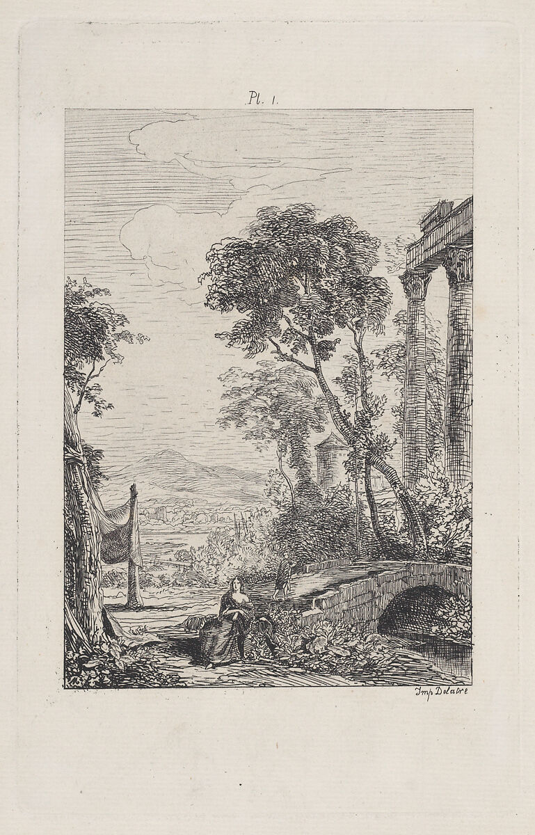 Plate 1 for "Treatise on Etching", Maxime-François-Antoine Lalanne (French, Bordeaux 1827–1886 Nogent-sur-Marne), Etching