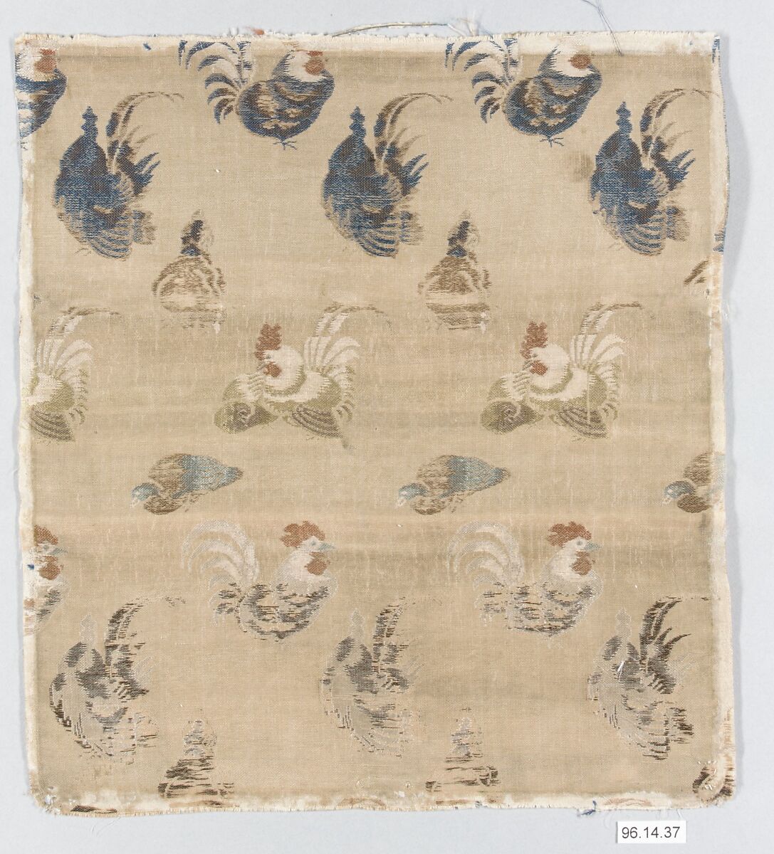 Piece, Silk, metallic thread, Japan 