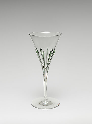 Tear wine glass