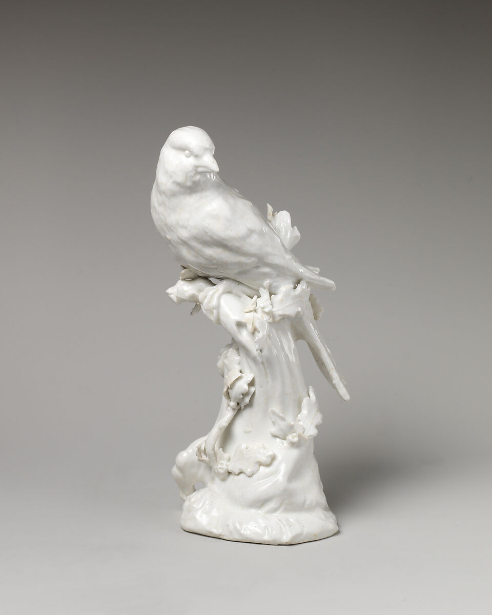 Finch, Chelsea Porcelain Manufactory (British, 1744–1784), Soft-paste porcelain, British, Chelsea