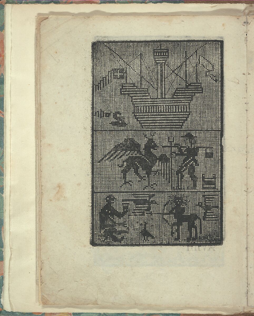 Opera Nova Universali intitulata Corona di racammi, page 10 (verso), Giovanni Andrea Vavassore (Italian, active Venice 1530–1573)  , Venice, Woodcut 