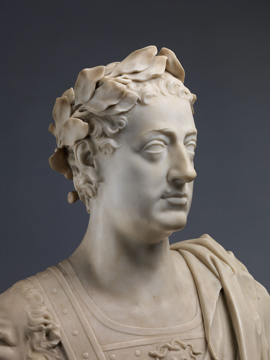 John Churchill, 1st Duke of Marlborough (1650–1722), John Michael Rysbrack (Flemish, Antwerp 1694–1770 London), Carrara marble, British