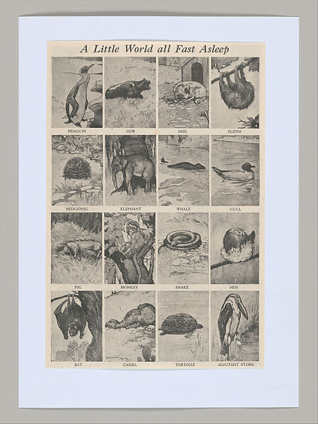 Untitled (Unlearning Instincts), Eva Koťátková (Czech, born Prague, 1982), 96 collages on paper