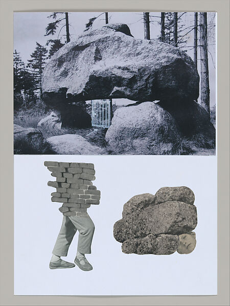 Untitled (Unlearning Instincts), Eva Koťátková (Czech, born Prague, 1982), 96 collages on paper