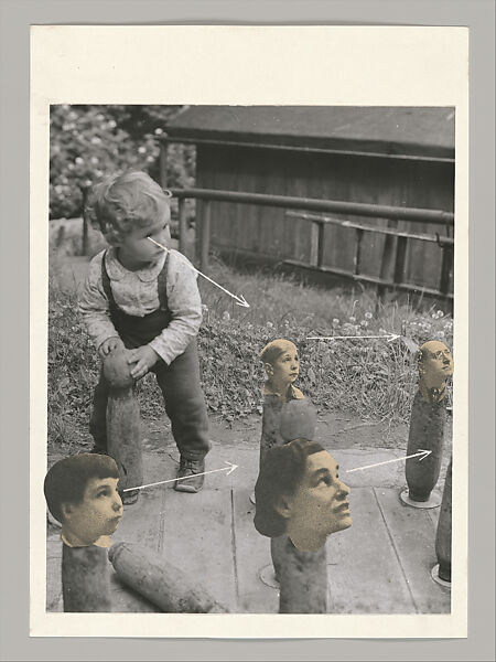 Untitled (Unlearning Instincts), Eva Koťátková (Czech, born Prague, 1982), 96 collages on paper