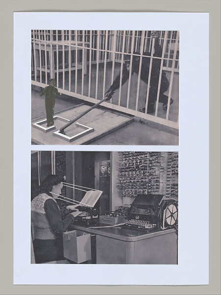 Untitled (Unlearning Instincts), Eva Koťátková (Czech, born Prague, 1982), 96 collages on paper