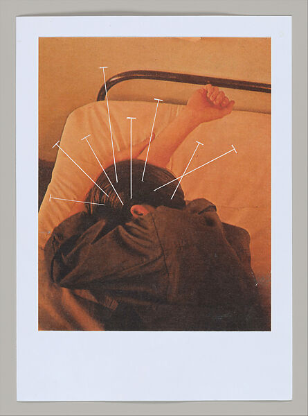 Untitled (Unlearning Instincts), Eva Koťátková (Czech, born Prague, 1982), 96 collages on paper