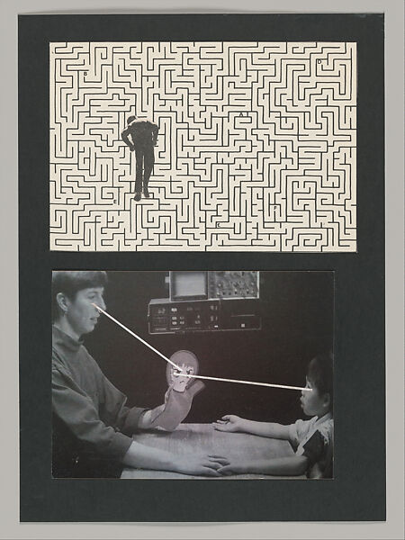 Untitled (Unlearning Instincts), Eva Koťátková (Czech, born Prague, 1982), 96 collages on paper