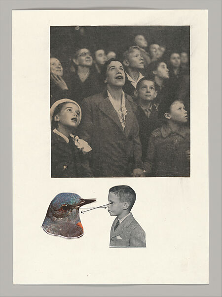 Untitled (Unlearning Instincts), Eva Koťátková (Czech, born Prague, 1982), 96 collages on paper