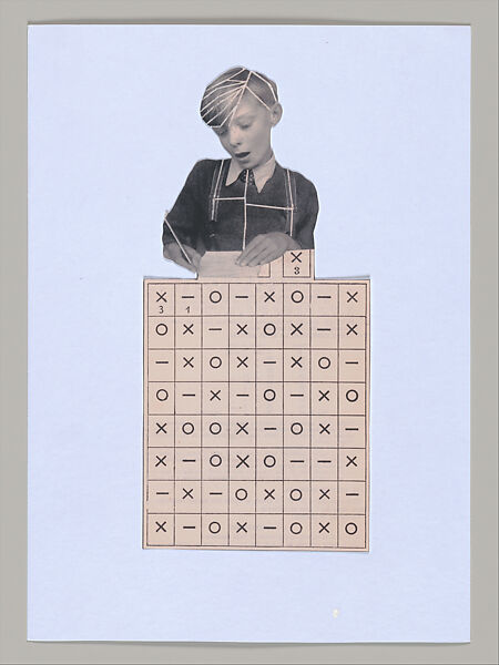 Untitled (Unlearning Instincts), Eva Koťátková (Czech, born Prague, 1982), 96 collages on paper