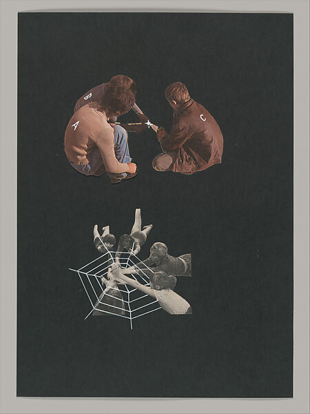 Untitled (Unlearning Instincts), Eva Koťátková (Czech, born Prague, 1982), 96 collages on paper
