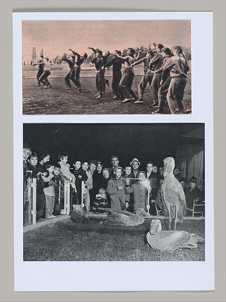 Untitled (Unlearning Instincts), Eva Koťátková (Czech, born Prague, 1982), 96 collages on paper