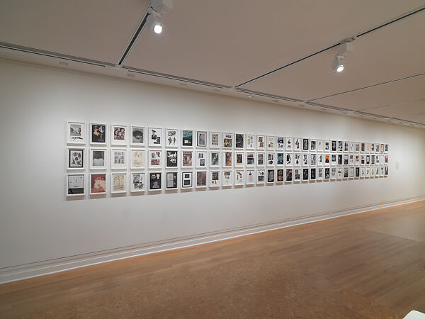 Untitled (Unlearning Instincts), Eva Koťátková (Czech, born Prague, 1982), 96 collages on paper