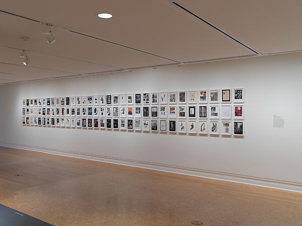 Untitled (Unlearning Instincts), Eva Koťátková (Czech, born Prague, 1982), 96 collages on paper