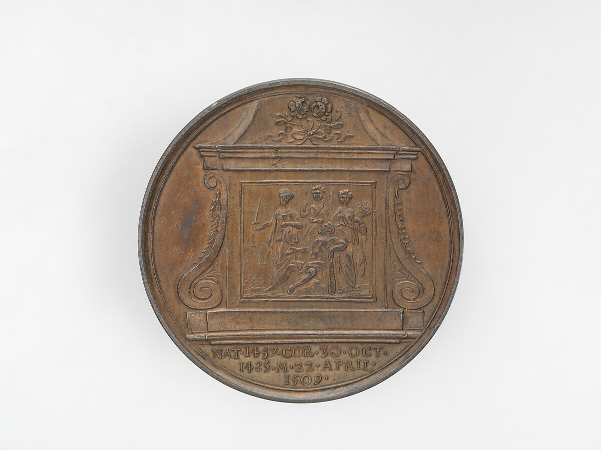 Henry VII, from the English Monarchs series, Medalist: Jean Dassier (Geneva 1676–1763 Geneva), Bronze, British