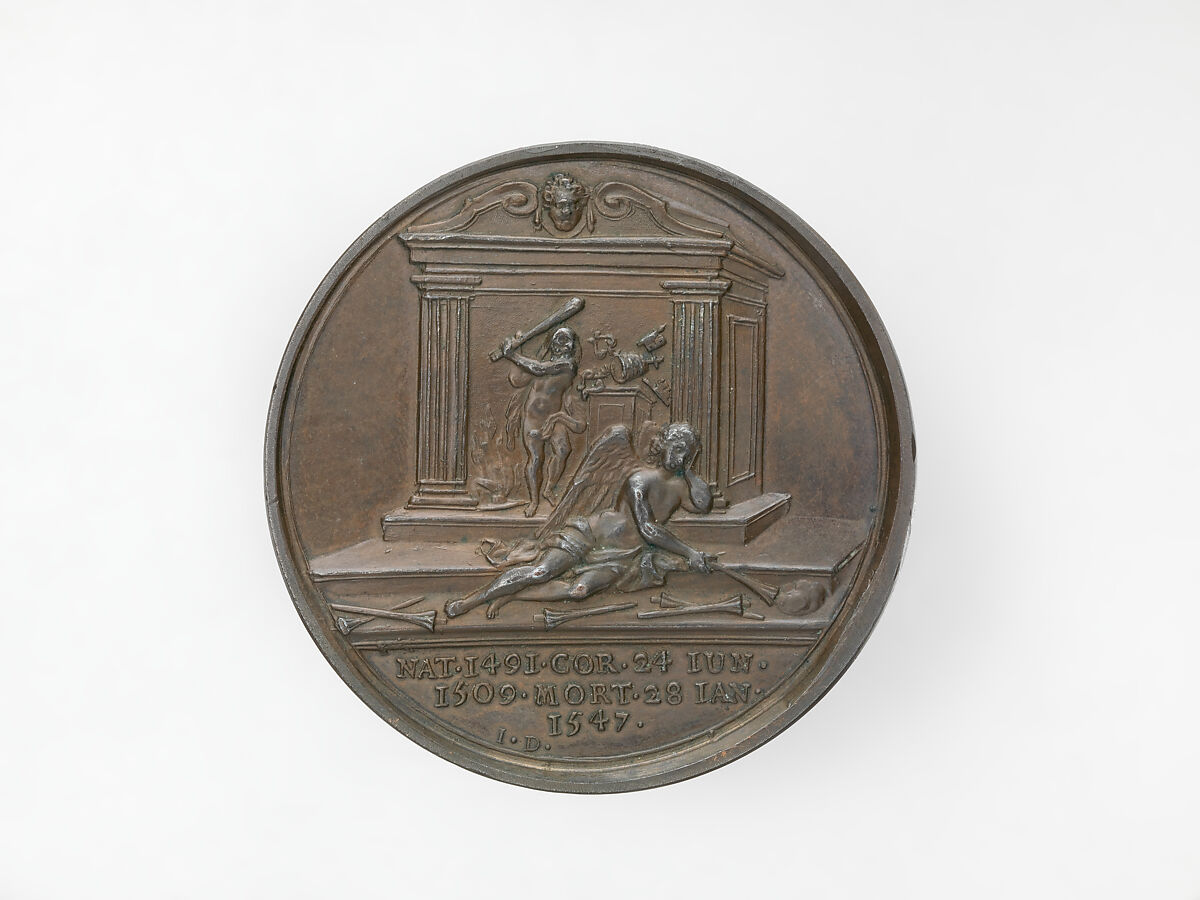 Henry VIII, from the English Monarchs series, Medalist: Jean Dassier (Geneva 1676–1763 Geneva), Bronze, British