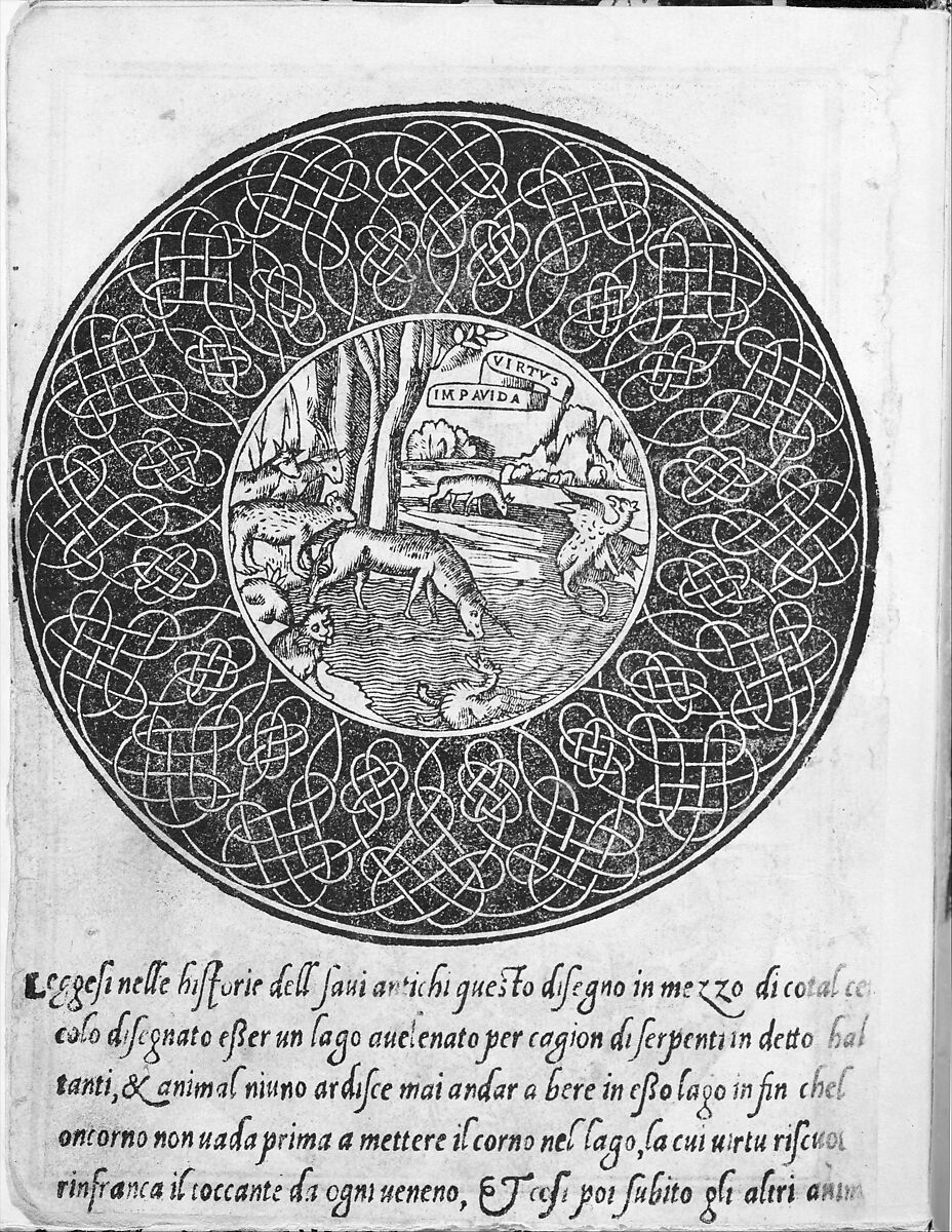 Essempio di recammi, page 4 (verso), Giovanni Antonio Tagliente (Italian, Venice ca. 1465–1528 Venice), Woodcut