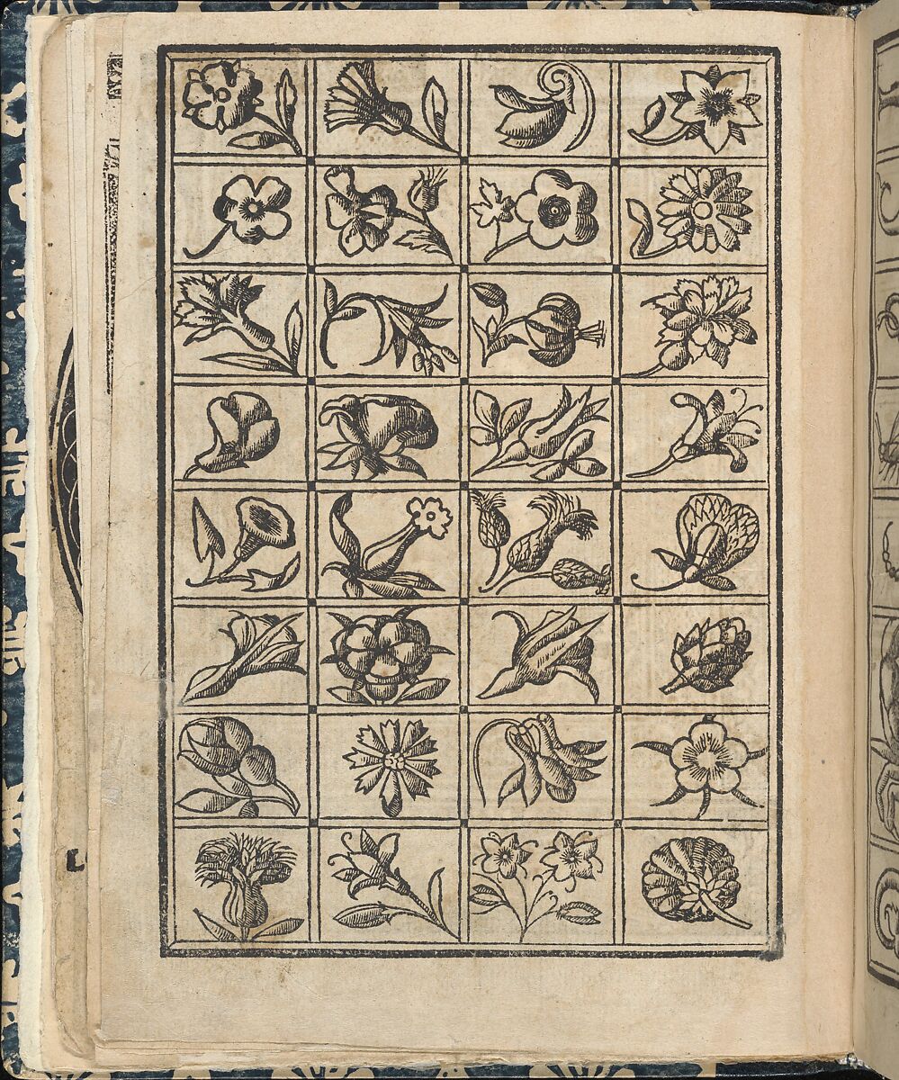 Essempio di recammi, page 10 (verso), Giovanni Antonio Tagliente (Italian, Venice ca. 1465–1528 Venice), Woodcut 