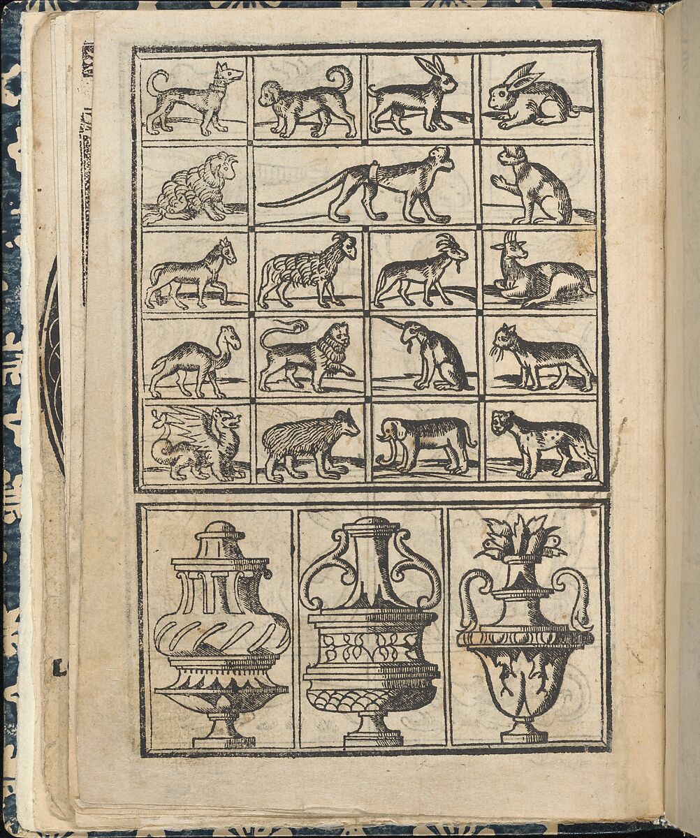 Essempio di recammi, page 11 (verso), Giovanni Antonio Tagliente (Italian, Venice ca. 1465–1528 Venice), Woodcut 