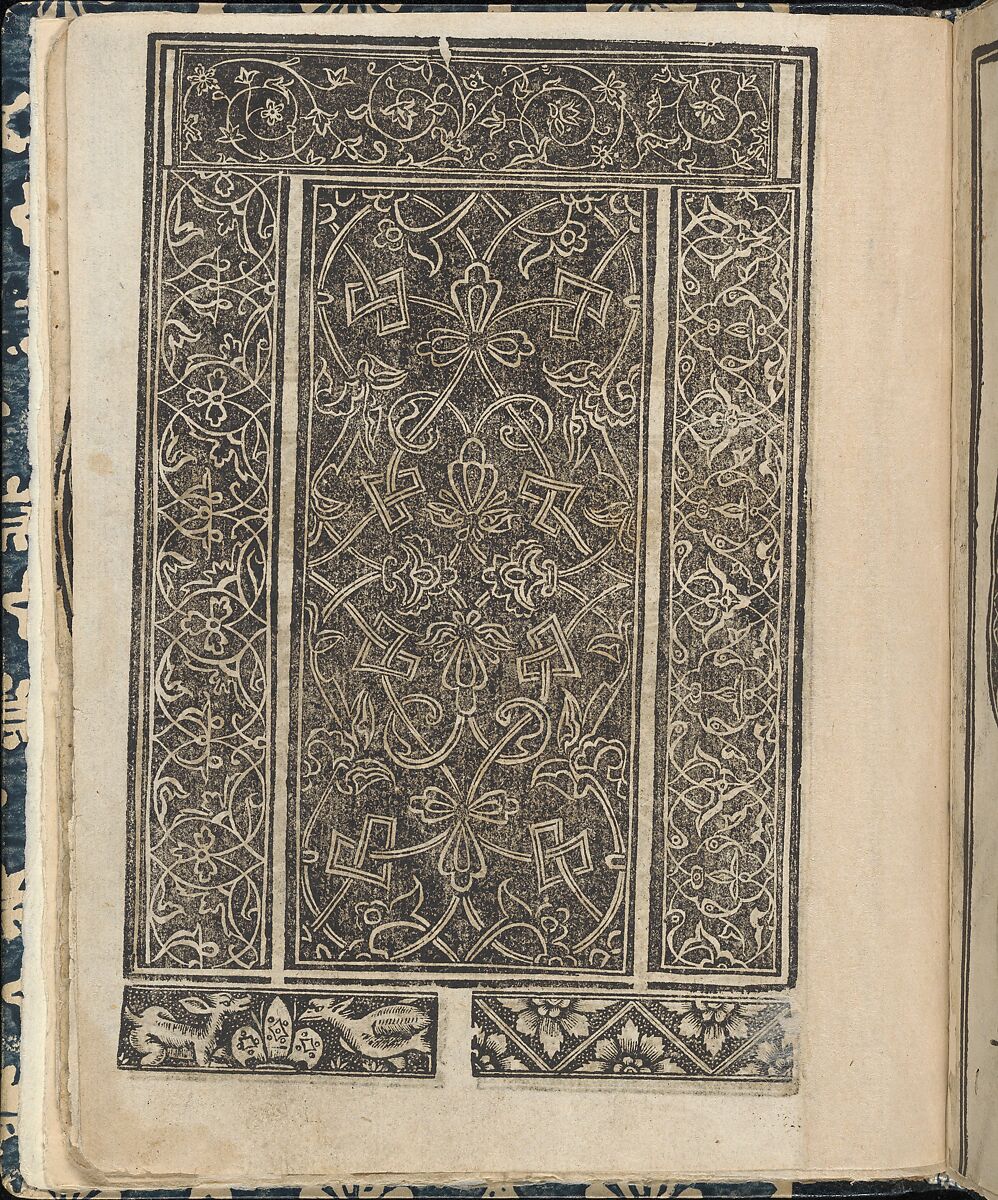 Essempio di recammi, page 14 (verso), Giovanni Antonio Tagliente (Italian, Venice ca. 1465–1528 Venice), Woodcut 