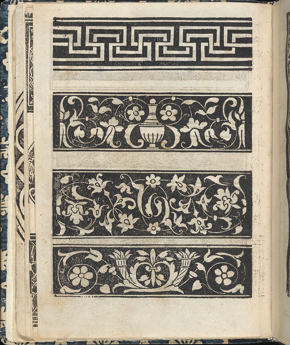 Essempio di recammi, page 22 (verso), Giovanni Antonio Tagliente (Italian, Venice ca. 1465–1528 Venice), Woodcut 